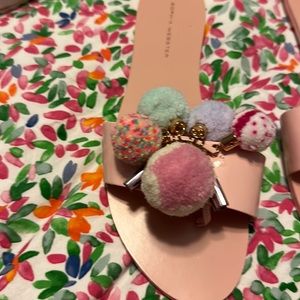 Sophia Webster brand new light pink flat sandals